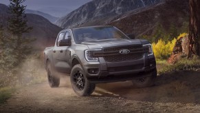 The 2025 Ford Ranger off-roading