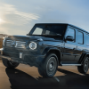The 2025 Mercedes G-Wagon on the road