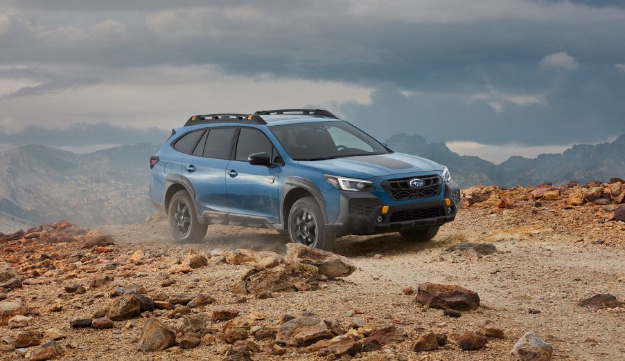 The 2025 Subaru Outback off-roading