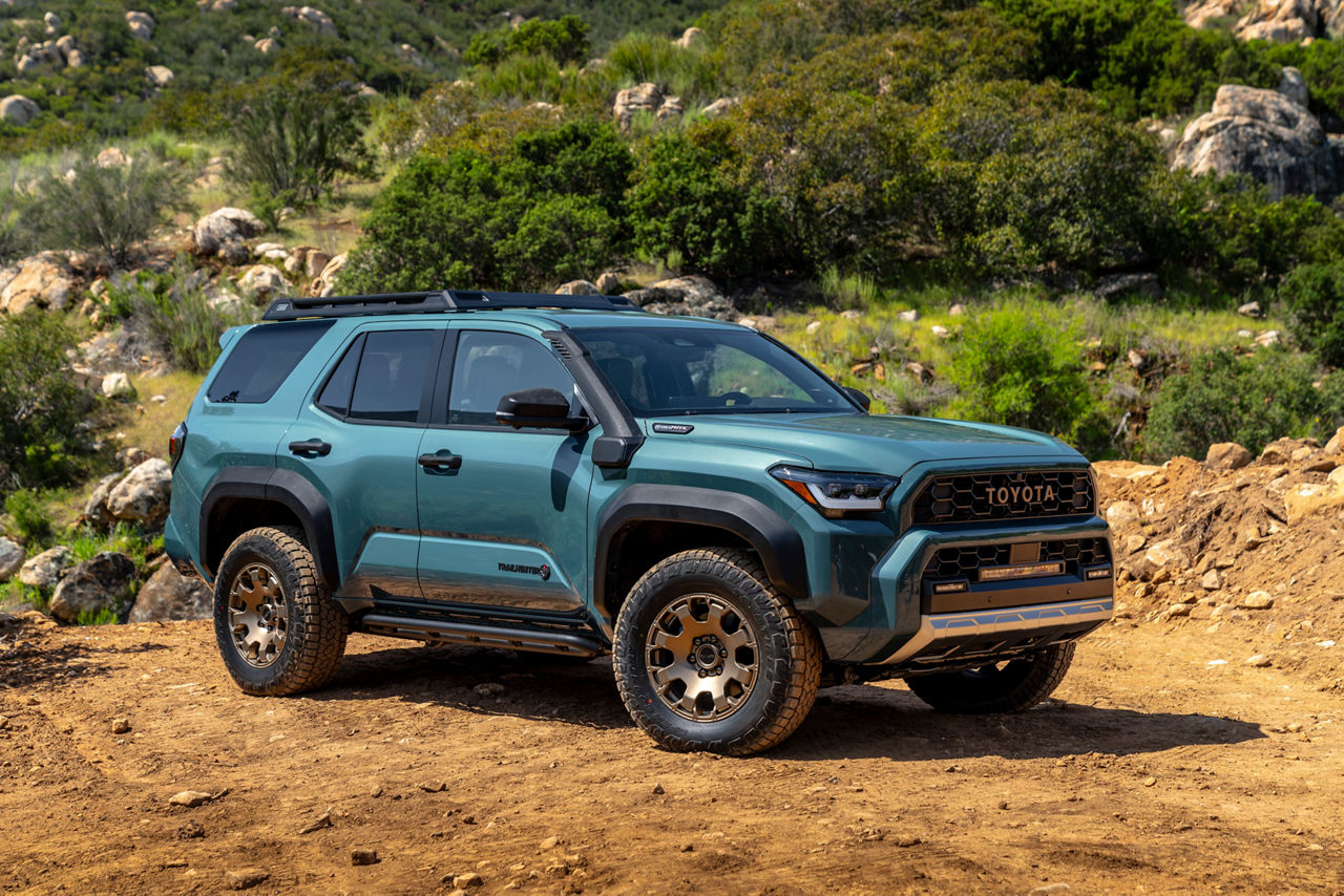The 2025 Toyota 4Runner off-roading