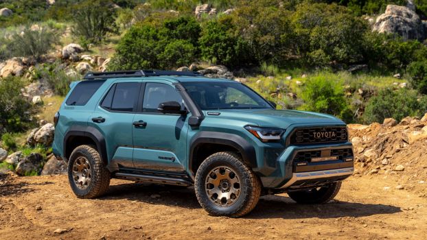 The 2025 Toyota 4Runner off-roading