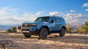 The 2025 Toyota Land Cruiser off-roading