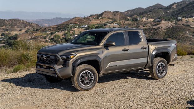 The 2025 Toyota Tacoma off-roading