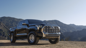 The 2025 Toyota Tundra off-roading