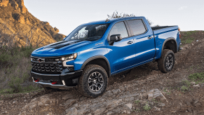 The 2026 Chevy Silverado 1500 off-roading