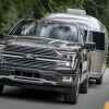The 2026 Ford F-150 towing a camper