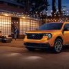 The 2026 Ford Maverick near a home