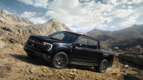The 2026 Ford Maverick off-roading