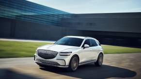 The 2026 Genesis GV70 on the road