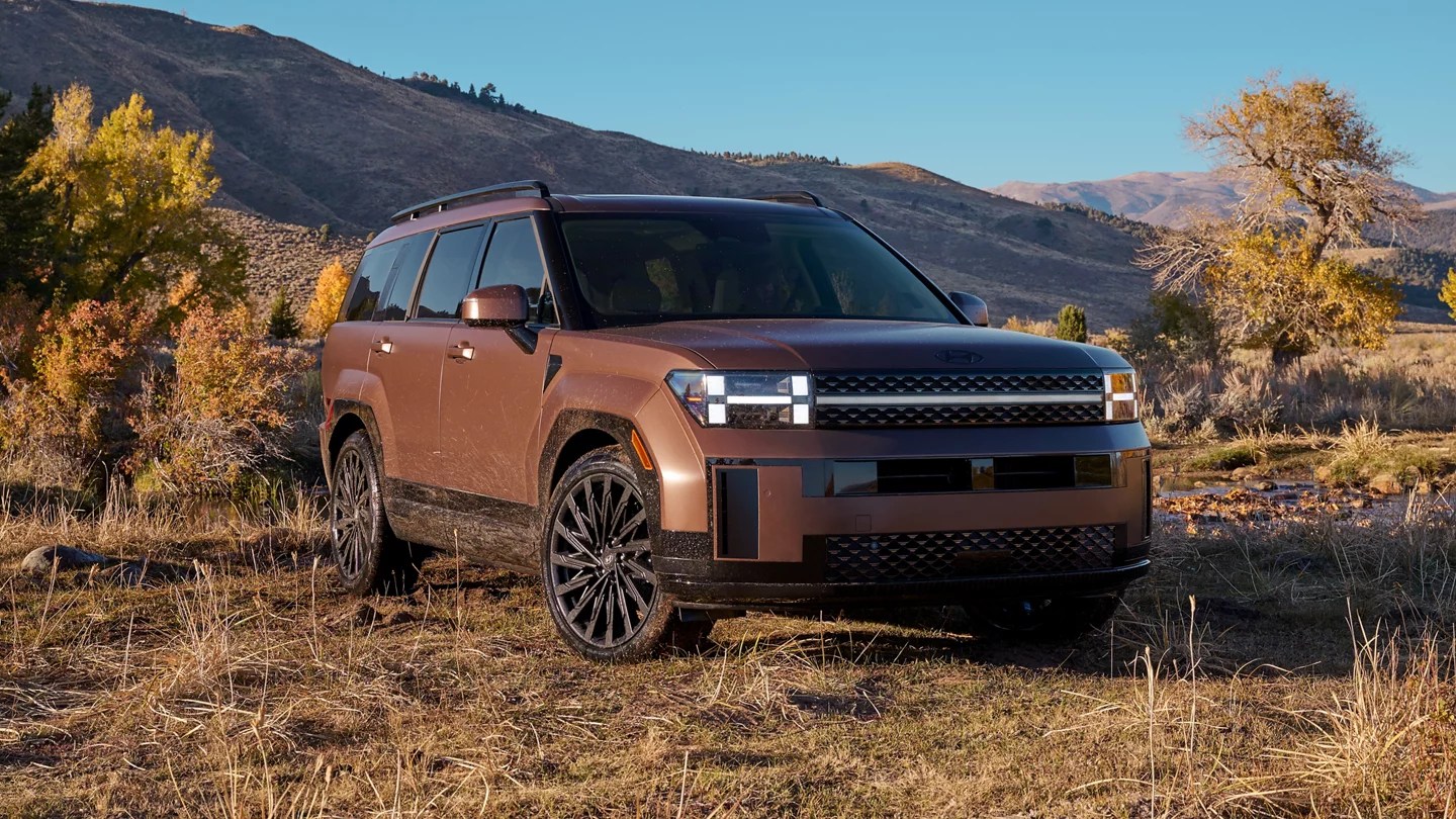 The 2026 Hyundai Santa Fe off-roading