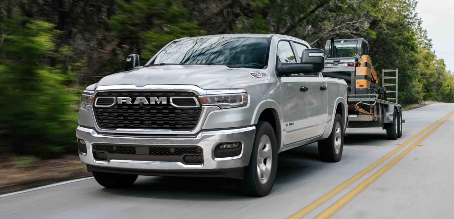 The 2026 Ram 1500 towing equipment