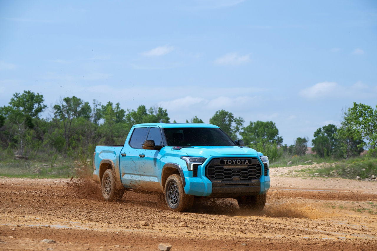 The 2026 Toyota Tundra off-roading