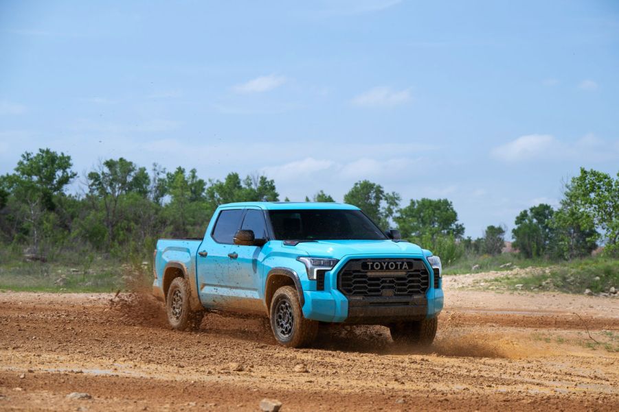 The 2026 Toyota Tundra off-roading