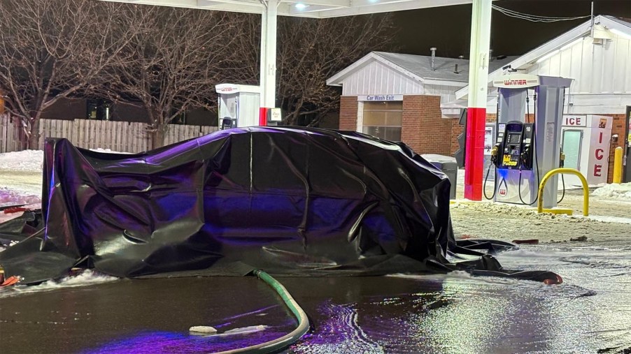 Brooklyn-Center-Minnesota-EV-fire-at-gas-station