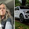 Woman shares car issues (l) White Ford Expedition (r)