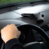 Handgun on dashboard of Florida man's SUV during road rage incident