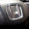 Honda-logo-on-Black-Steering-Wheel