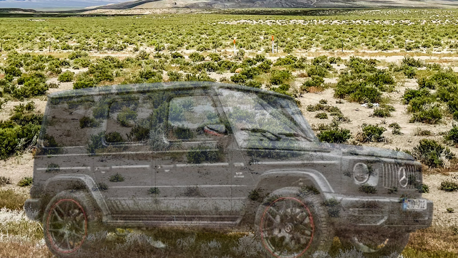 Mercedes-AMG G63 that disappeared in transit