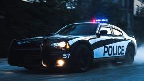 Police-Officers-in-Squad-Car-chase-Suspect