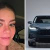 Woman shares car noise and issues (l) gray honda HR-V (r)