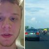 Man shares high way encounters (l) car on the highway (r)