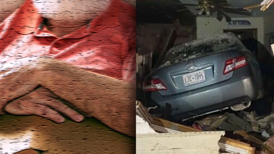 man-nap-car-crash-pinned-living-room