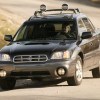 The 2003 Subaru Baja on the road