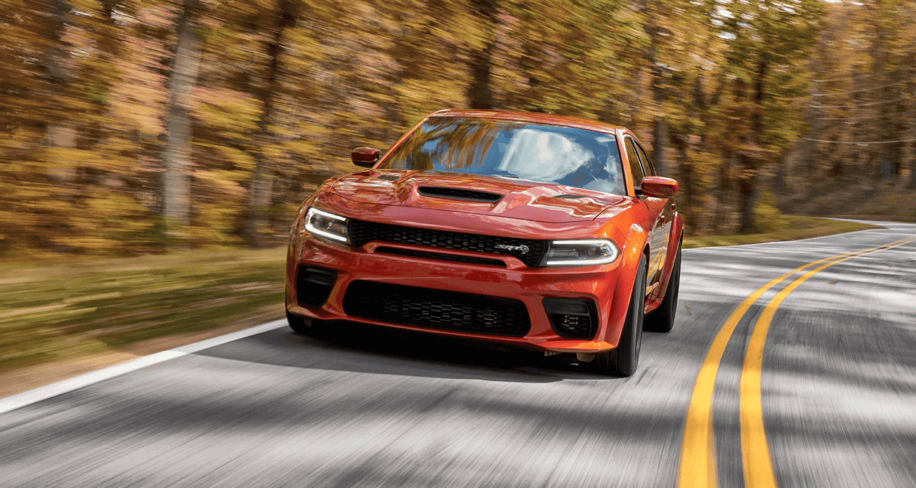 The 2023 Dodge Charger on the road