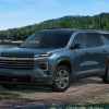 The 2025 Chevy Traverse off-roading