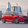 The 2025 Chrysler Pacifica in the city