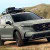 The 2026 Honda CR-V off-roading