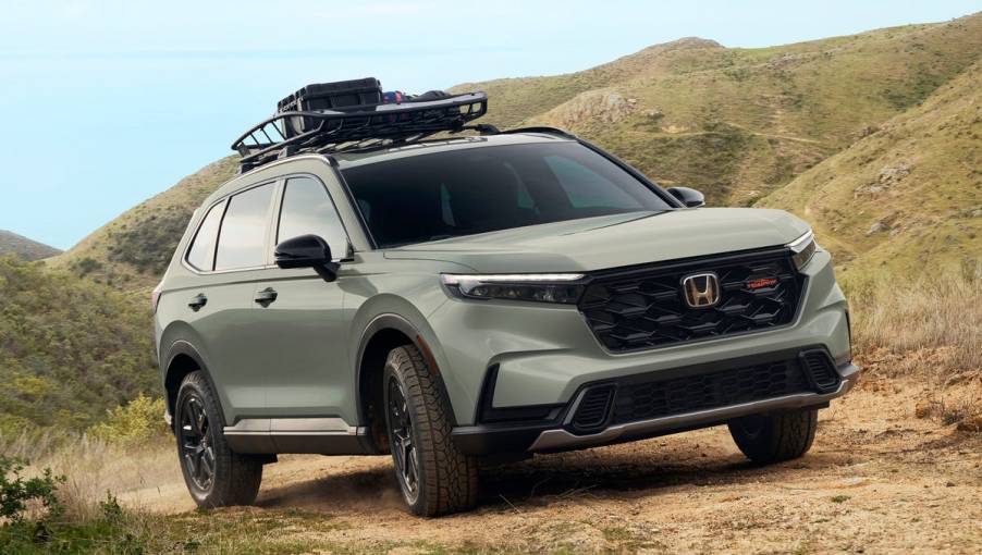 The 2026 Honda CR-V off-roading