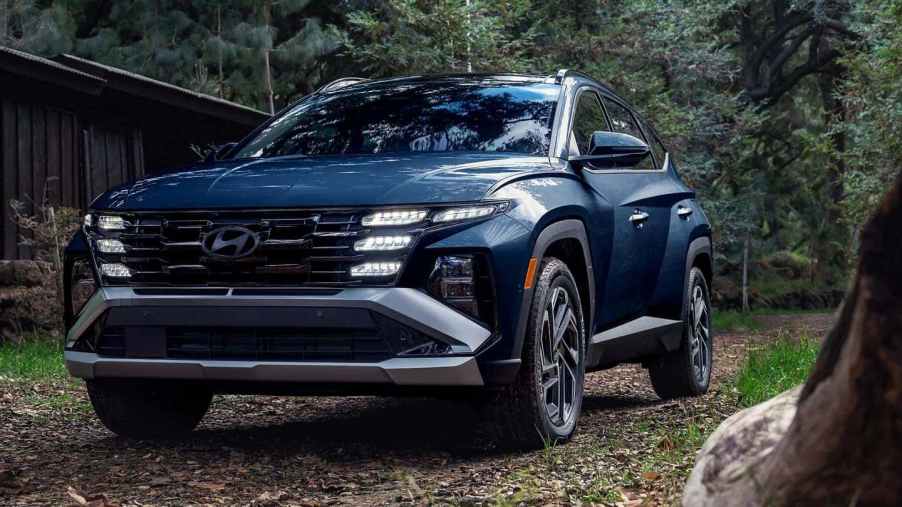 The 2026 Hyundai Tucson off-roading