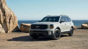 The 2026 Kia Telluride on the beach