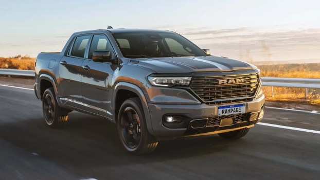 The 2026 Ram Rampage on the road