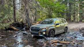The 2026 Subaru Forester Hybrid off-roading