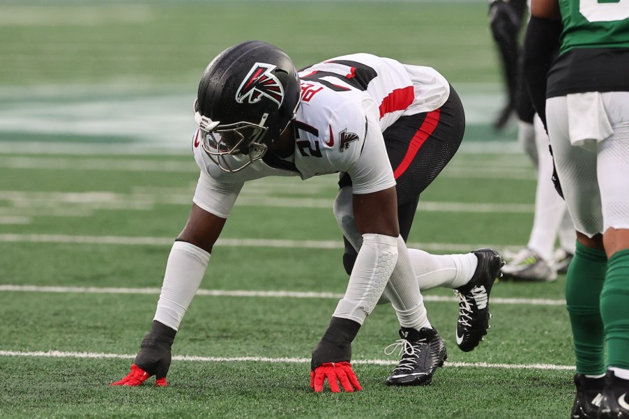 James Pearce Jr. in a football game