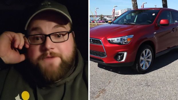 Man shares car issues (l) 2015 Mitsubishi Outlander sport (r)