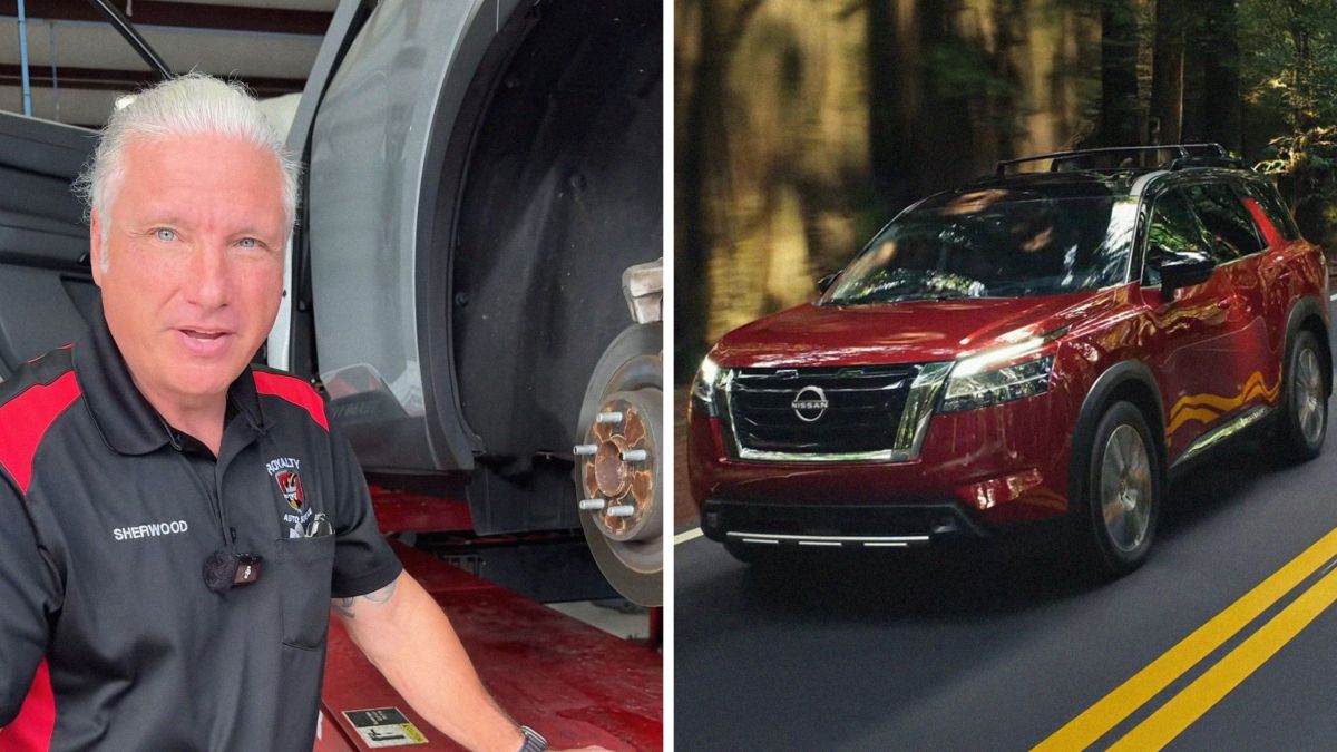 ‘This Is A 2024’: Customer Asks Mechanic To Check Brakes On Nissan Pathfinder. Then The Mechanic Takes Off The Back Tires
