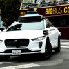 Self-driving-Waymo-Jaguar-electric-SUV-in-california