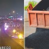 Truck-With-a-Raised-Bed-Slams-Into-Overhead-Signs-on-Texas-Interstate
