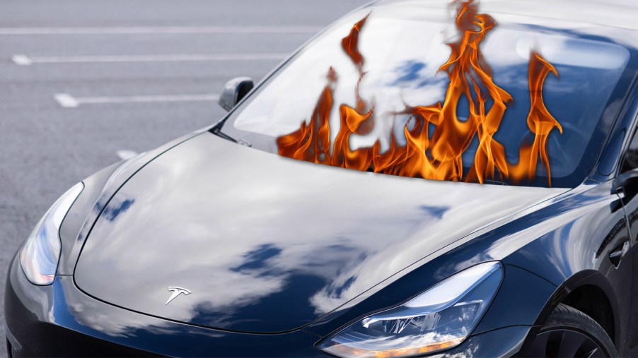 tesla-fire