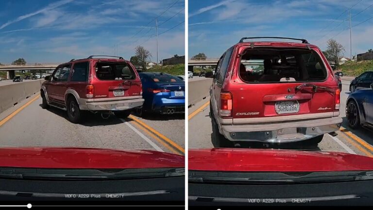 Driver’s First Brake Job Gets Immediate Test in Viral Near-Miss Crash Video