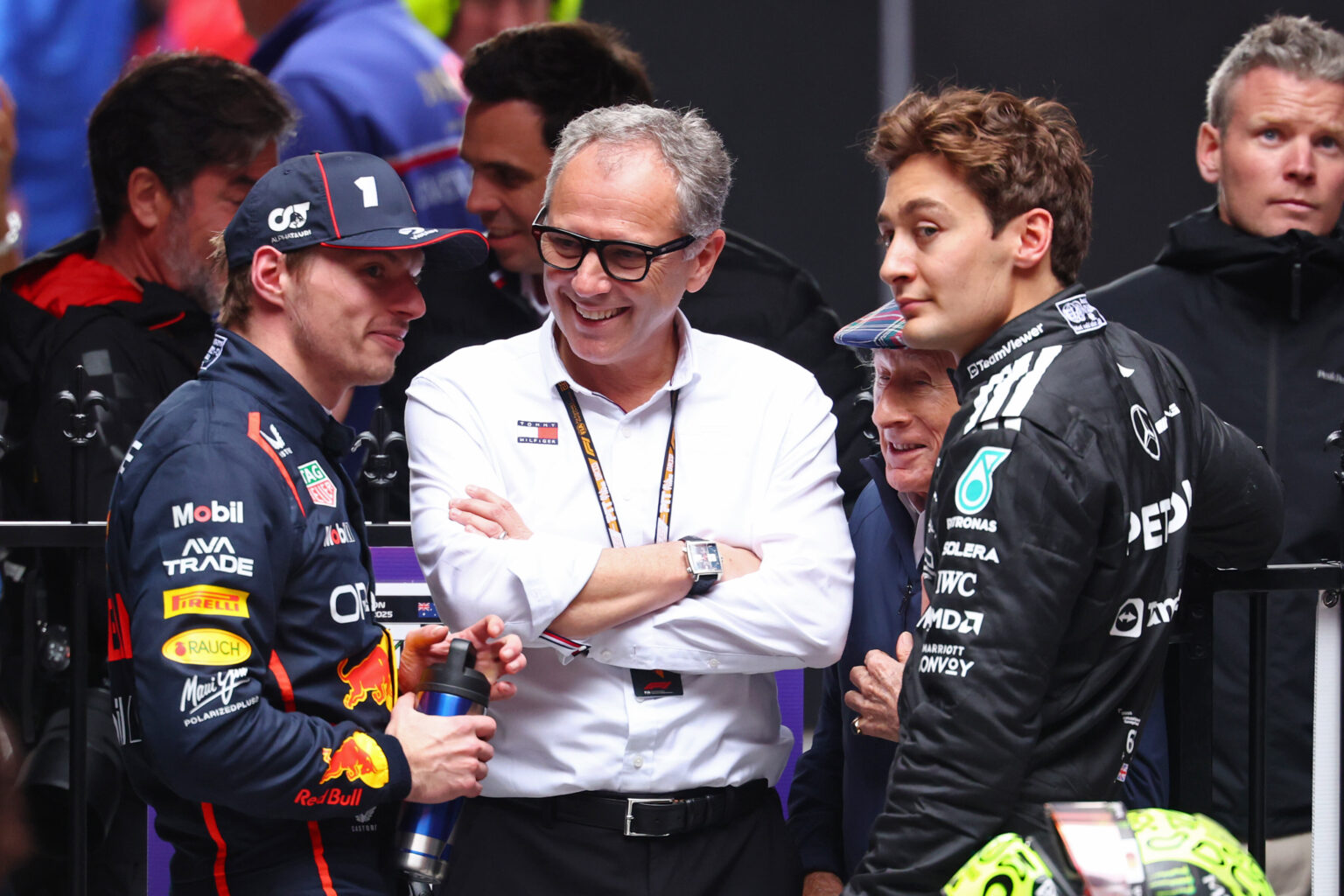 George Russell Takes Championship Dig at Max Verstappen After ...