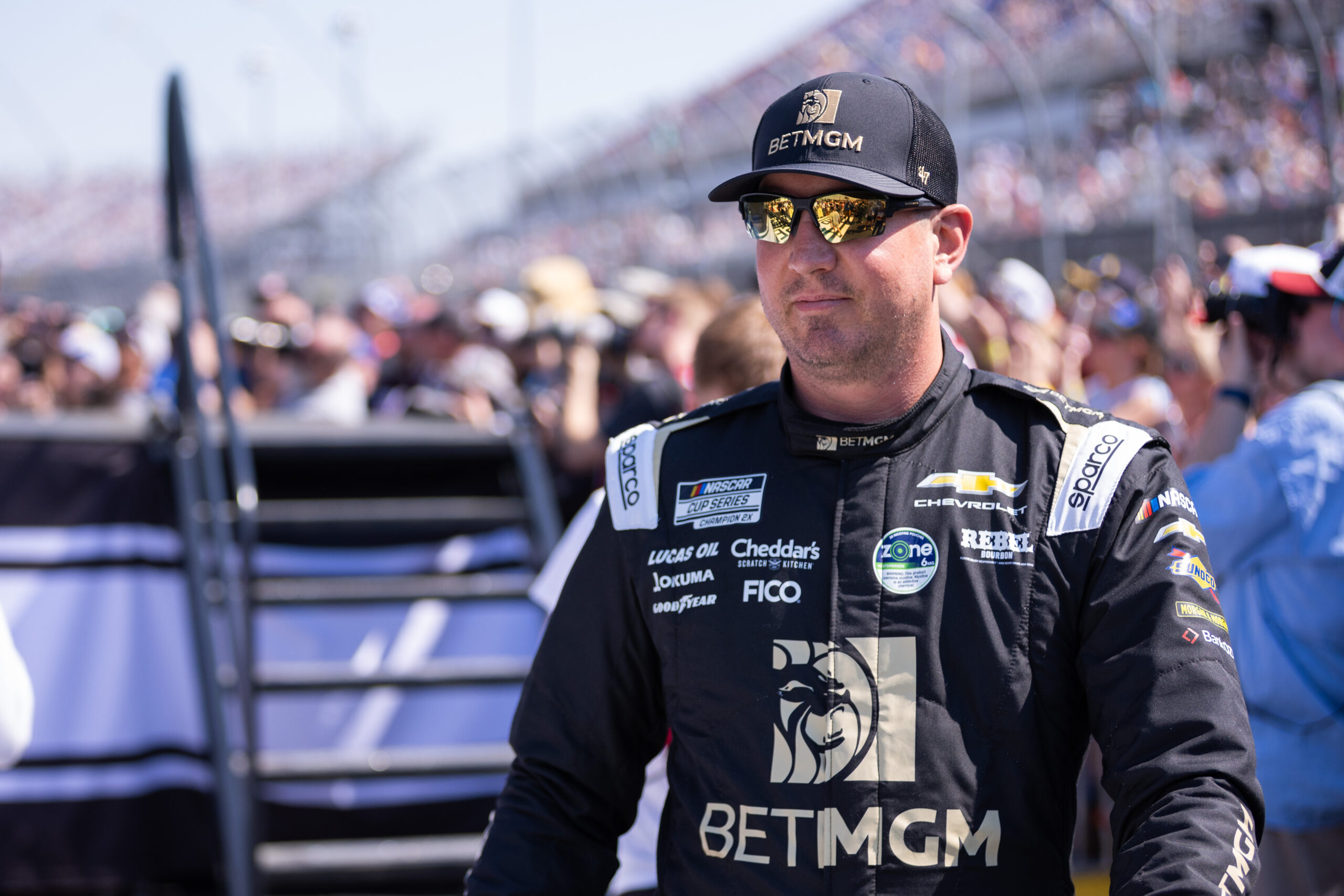 Richard Childress Racing Kyle Busch (8) comes out for the Goodyear 400 at Darlington Raceway. Mandatory Credit: Scott Kinser-Imagn Images