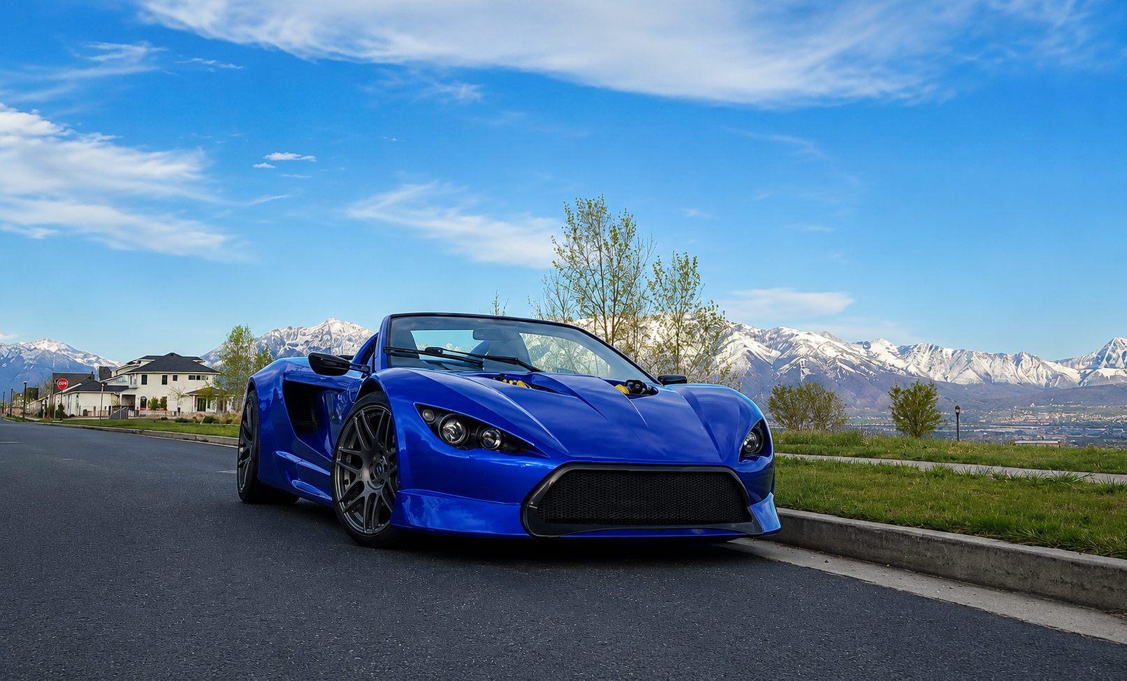 A YouTuber Spent 3 Years Building a 600-HP Tesla Supercar From