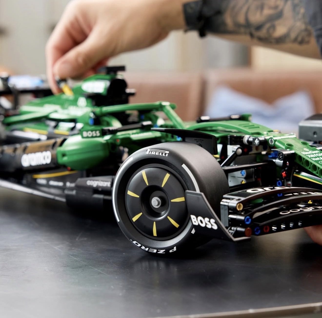 LEGO Officially Reveals the 1,547-Piece Technic Aston Martin AMR25 ...