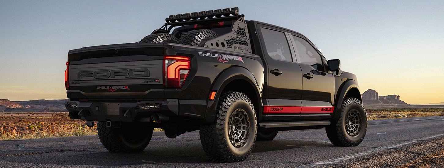 This 1,000 HP Shelby Ford Raptor R Comes With Dual Stripes and a Three ...