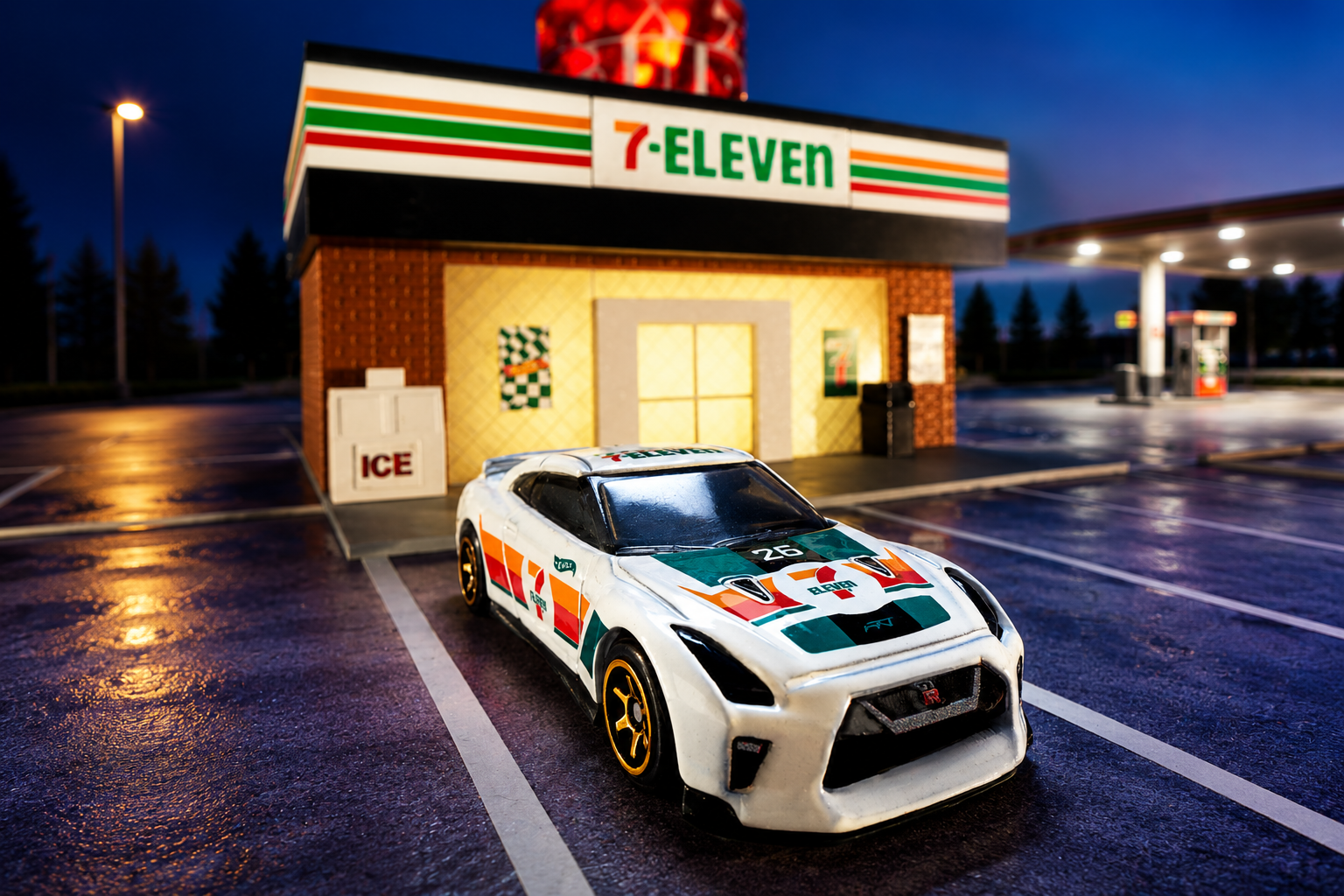 7-Eleven and Hot Wheels Team Up for the Only Nissan GT-R You Can Actually Afford