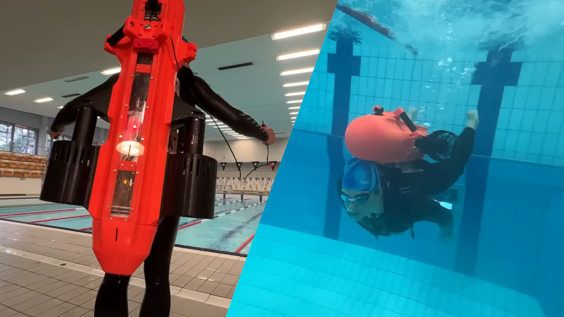 They Tried to Build the World’s Fastest Underwater Jetpack to Outswim a Shark—It Didn't Go Well